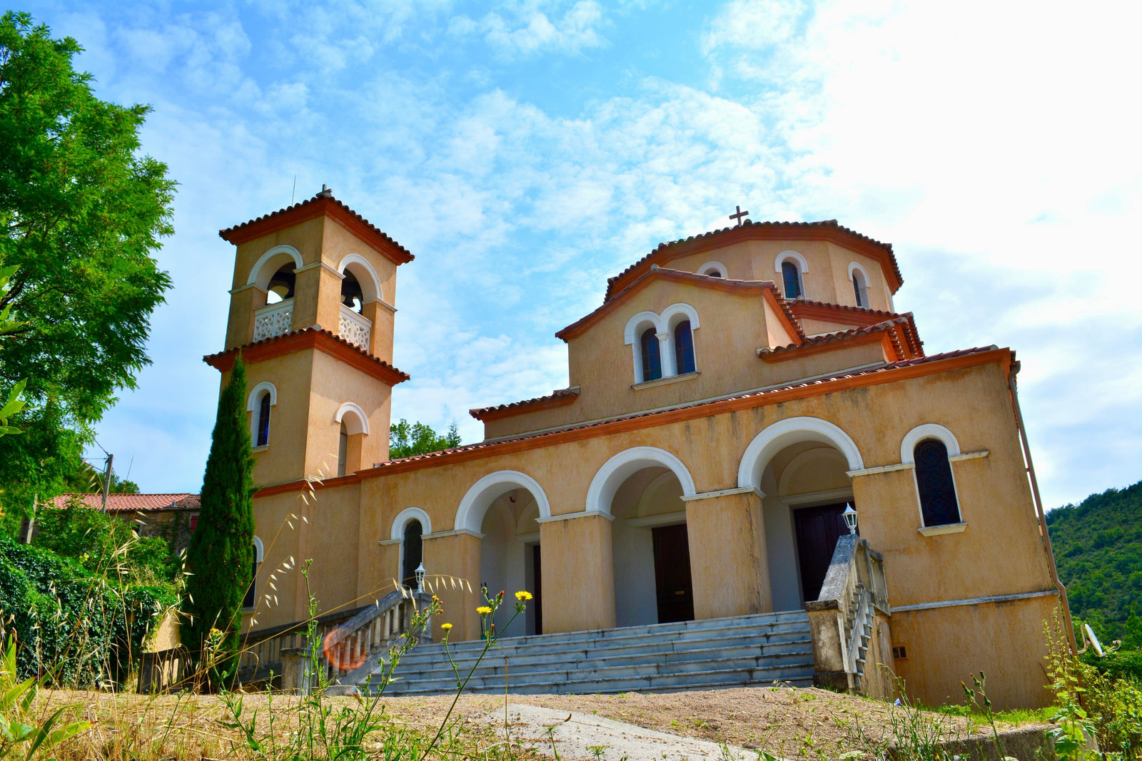 The Monastery of La Dalmerie near Herault, Languedoc-Roussilon
